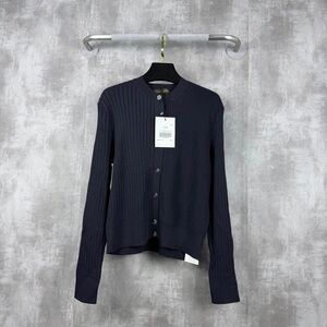 🧨steal authentic Louis Vuitton Black Cardigan with Gold Accents